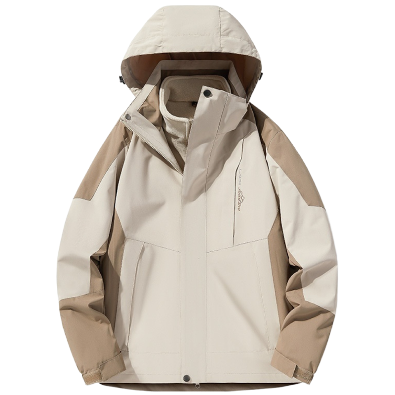 BLACK K7 가을 겨울 남녀 공용 방풍 방수 트리플 탈부착 가능 두터운 빅 사이즈 바람막이