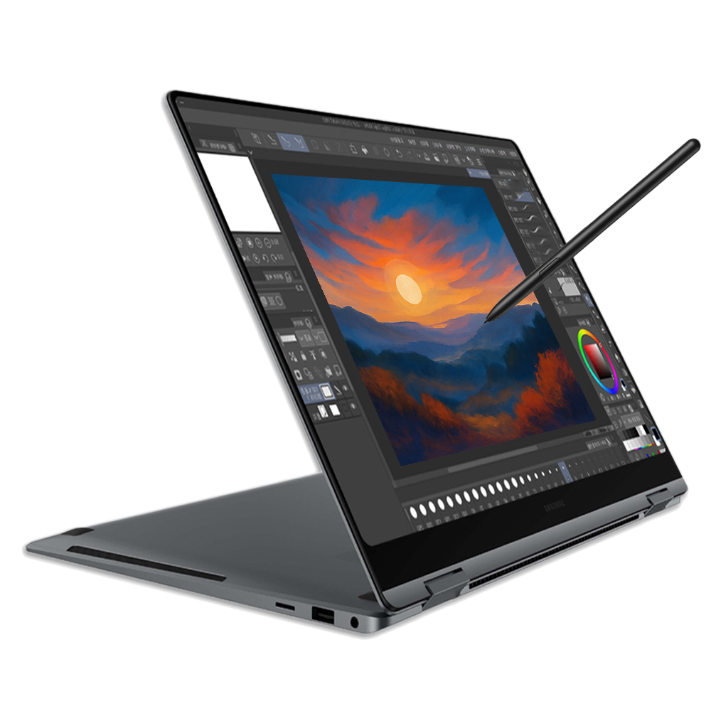 삼성전자 갤럭시북5 프로 360 NT960QHA-K71A 인텔 울트라7 고해상도 16인치 AI 코파일럿+ S펜 드로잉 2in1 노트북, 그레이, 갤럭시북5 프로 360, 512GB, 16GB, WIN11 Home
