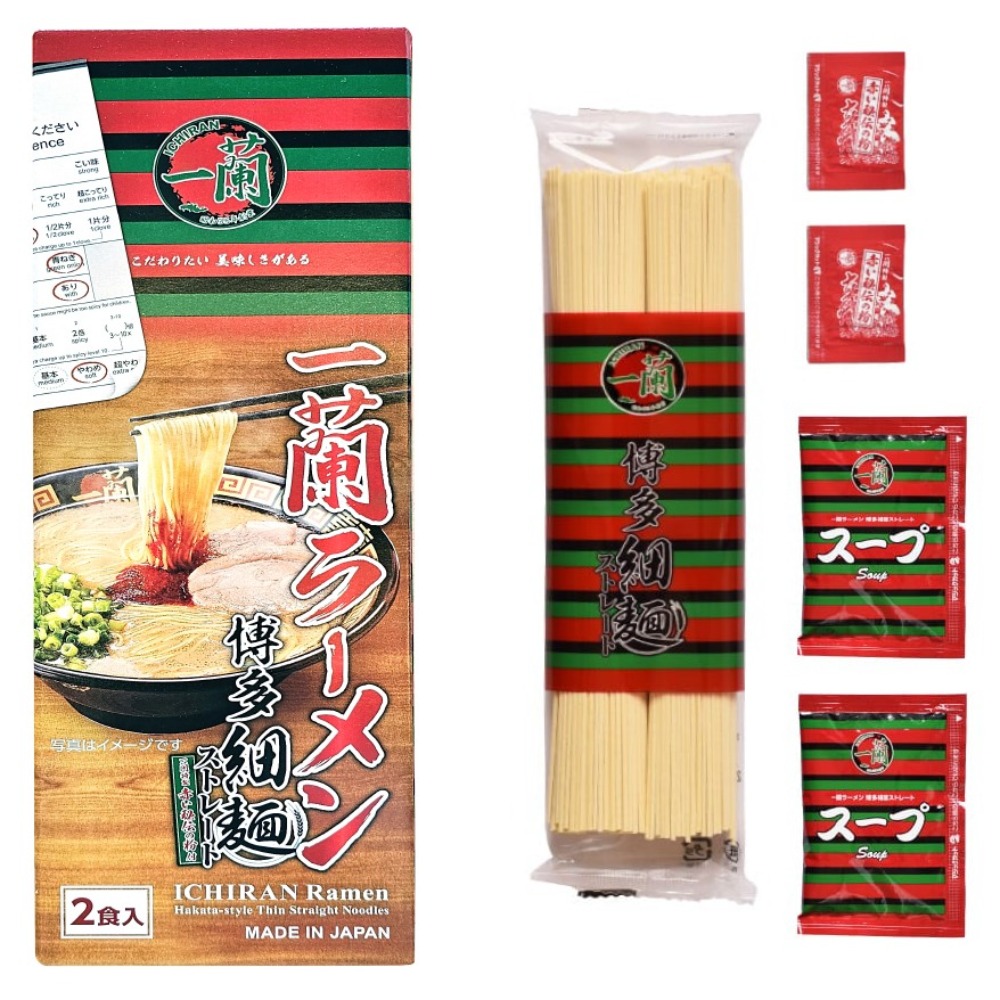 이치란 돈코츠라멘 2인분 258g