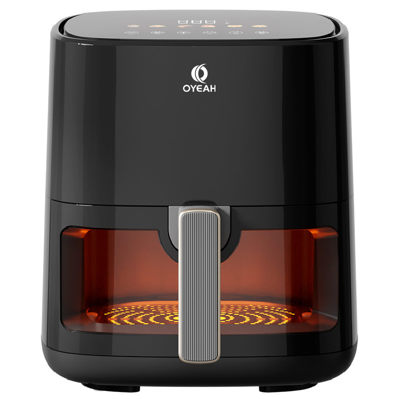 소음 걱정 끝! OYEAH 저소음 에어프라이어, 요리의 신세계를 열다 (feat. 5.0L 대용량 & 시각화 창)