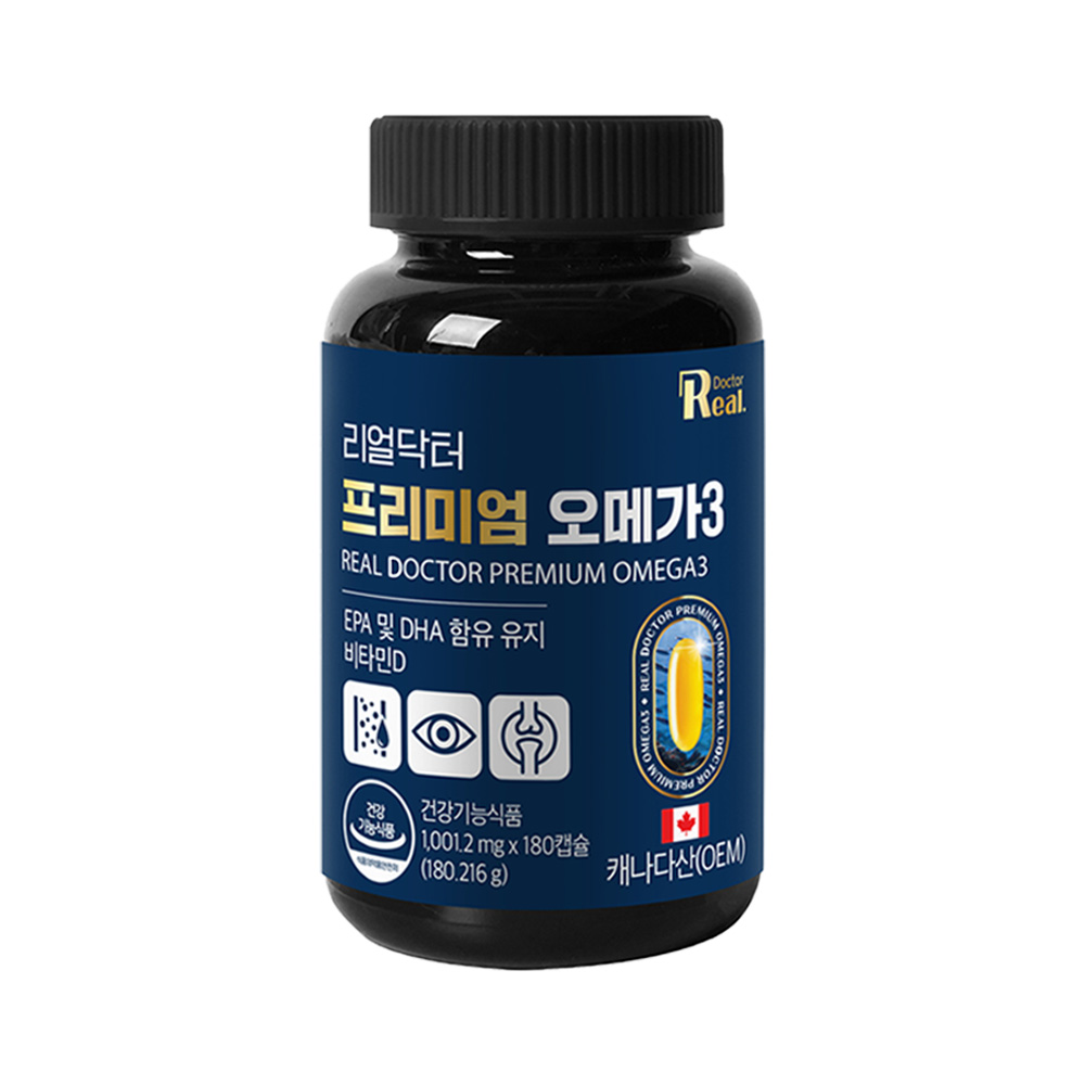 쿠팡 5위! 리얼닥터 캐나다산 프리미엄 오메가3, 6개월 찐 사용 후기!