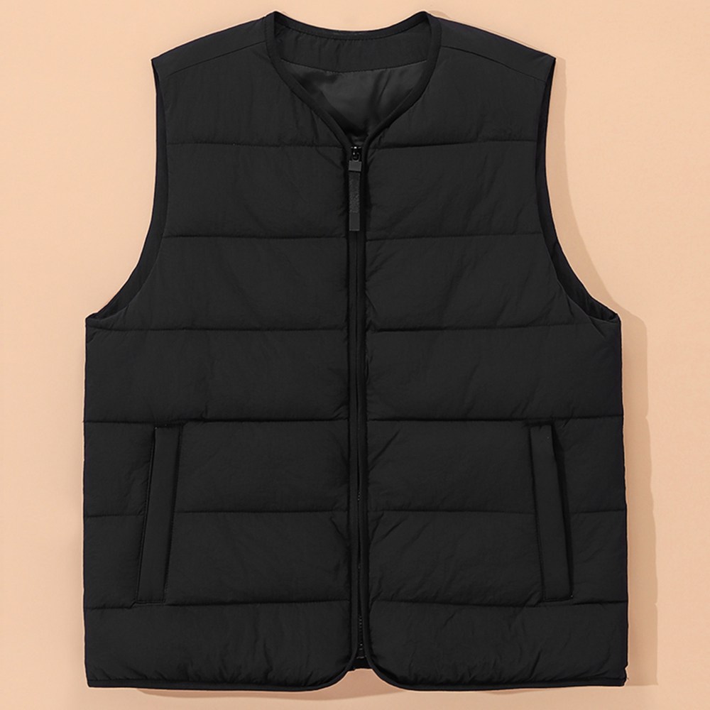 겨울 필수템! 후앙스 패딩조끼, 가볍고 따뜻해서 매일 입어요!