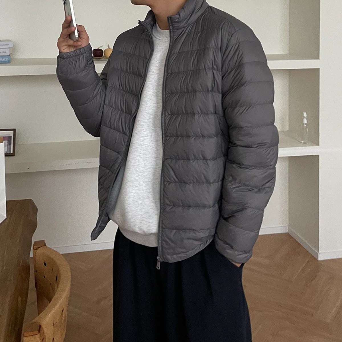 쌀쌀한 날씨, 이제 경량패딩 하나면 충분해요! 어둑 패딩 솔직 후기