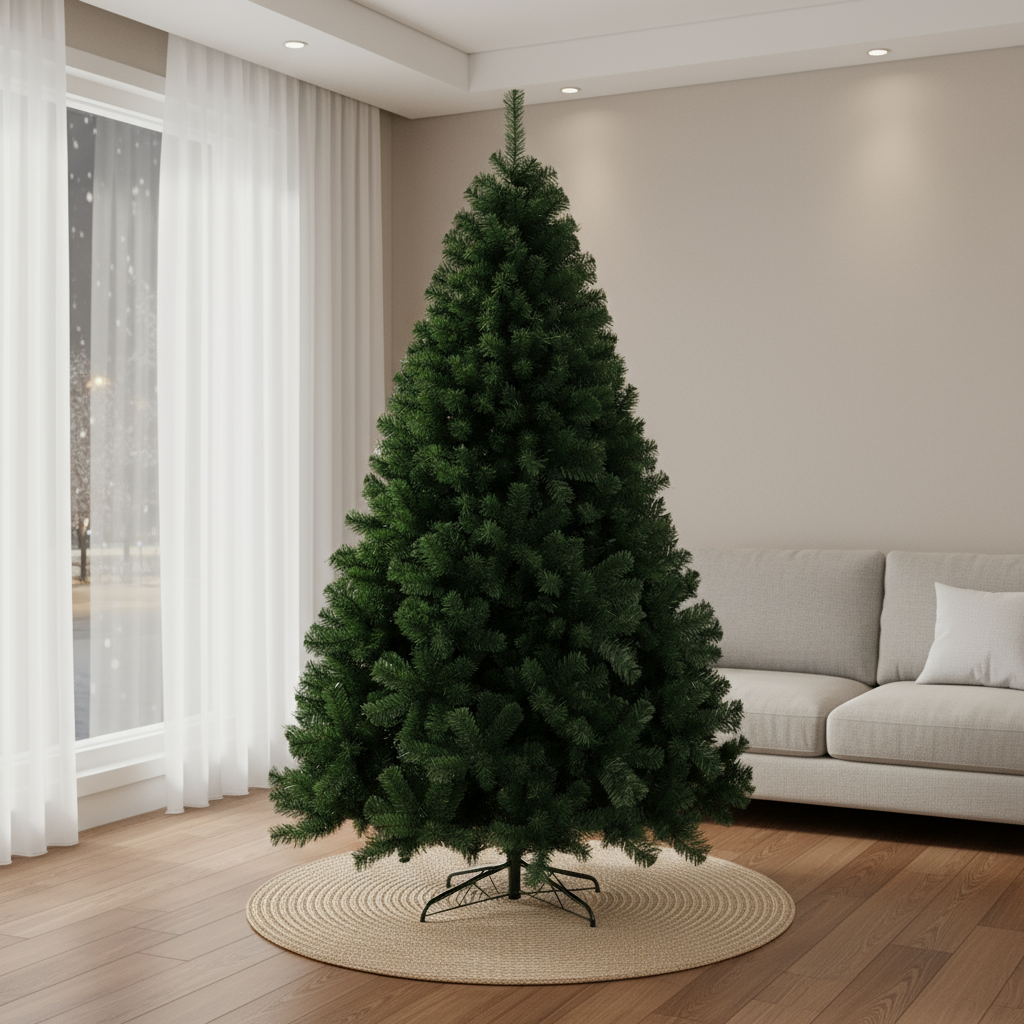 우리 집 거실을 숲속처럼! 🌲 아우랴 무장식 크리스마스트리, 북유럽 감성 완성을 위한 선택