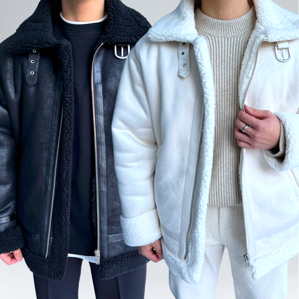 남자 겨울 코디 완성! 따뜻하고 멋스러운 무스탕 자켓 실제 후기