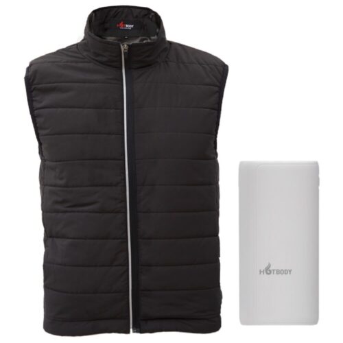 핫바디 초경량 발열조끼 V넥형 / 폴라형 열선 온열 겨울 조끼 캠핑 등산 낚시 전용 배터리포함