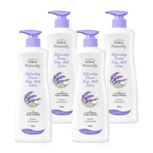 피부가 환해지는 촉촉함! 2025 쿠팡 바디로션 베스트셀러 TOP 10 6 레이비 라벤더 바디로션, 750ml, 4개