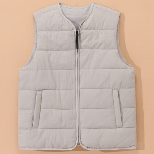 후앙스 다운라이크 스노우 초경량 U넥 패딩조끼 GZCP-4983