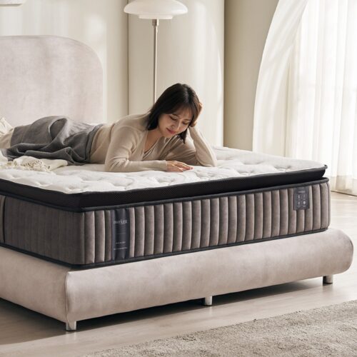 메이킹AK200 단단한 침대 매트리스 허리에 좋은 독립스프링 필로우탑 국내제작 천연양모 메트리스 두께 300mm, 300mm, 하드