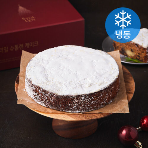 [로켓프레시] 우리밀 슈톨렌 케이크 (냉동), 540g, 1개