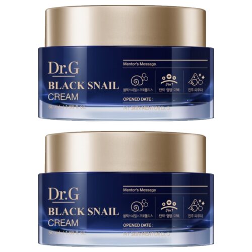 환절기 필수템! 닥터지 블랙 스네일 크림 듀오로 피부 탄력 되찾기