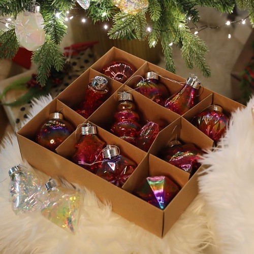 올해는 오로라볼 12P 레드로! 크리스마스트리 오너먼트 완벽 장식 후기