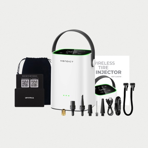 안전운전 필수템! 벤딕트 타이어 공기압 주입기, 이제 집에서 편하게 관리해요!