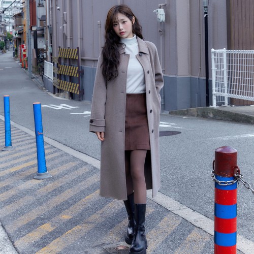 올봄 교복템 등극! 츄 PICK 로엠 올데이 벨티드 맥코트, 슈퍼특가로 득템하세요!