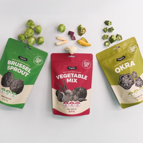 우리 댕댕이 건강 간식? 트러스티푸드 동결건조 가니쉬 야채믹스 후기!