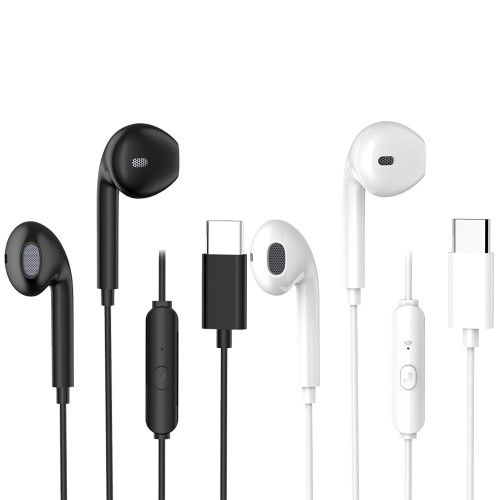 C타입 유선 이어폰: 갤럭시/아이폰/노트북 호환, 게이밍까지 완벽!