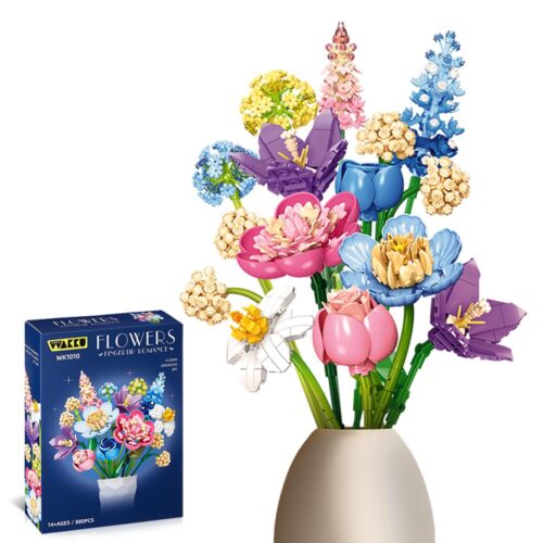 지친 일상에 한 송이 꽃을 피우다! Wakku 보태니컬 꽃다발 블럭세트 후기