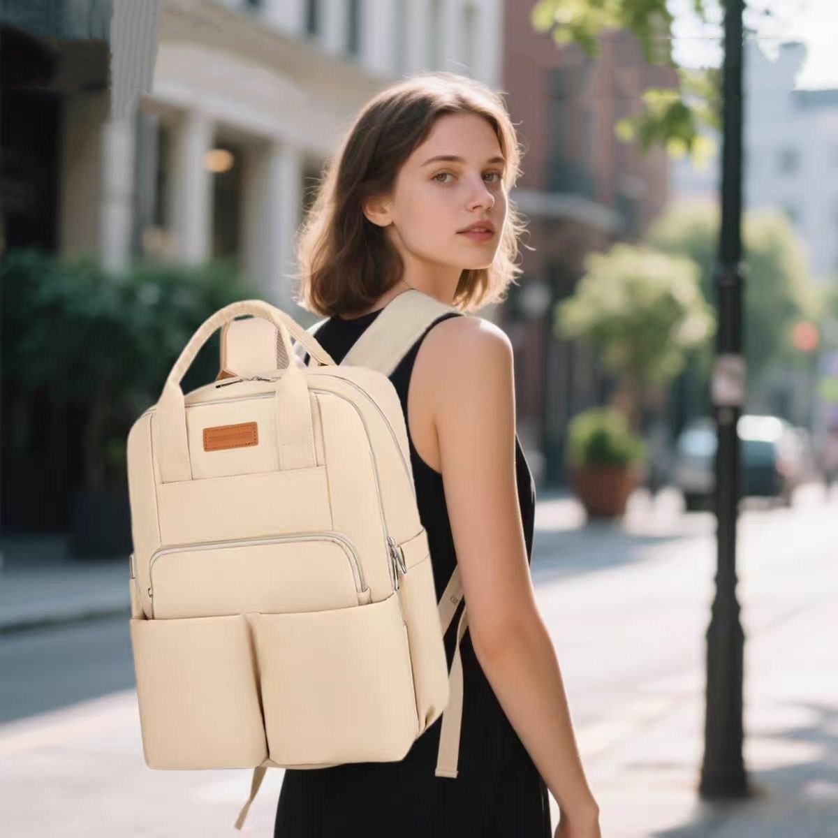 GERDU 다용도 초경량 방수 기저귀 가방 백팩 멀티 패션 유모차 가방