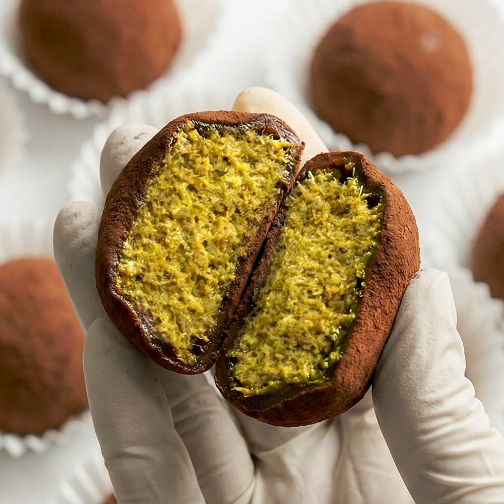 [초코 두쫀쿠]수제 두바이쫀득쿠키 발렌타인데이 선물포장 초코