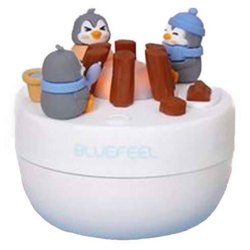 건조함은 이제 그만! 블루필 둥둥 펭귄 힐링 미니가습기로 촉촉한 일상 만들기