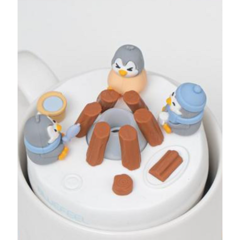 건조함은 이제 그만! 블루필 둥둥 펭귄 힐링 미니가습기로 촉촉한 일상 만들기