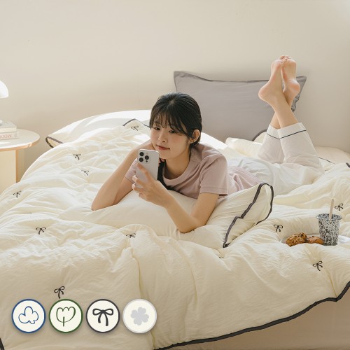 환절기 꿀잠 필수템! 바자르 시즈닝 먼지없는 사계절 차렵이불 SS 후기