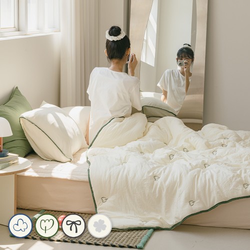 환절기 꿀잠 필수템! 바자르 시즈닝 먼지없는 사계절 차렵이불 SS 후기