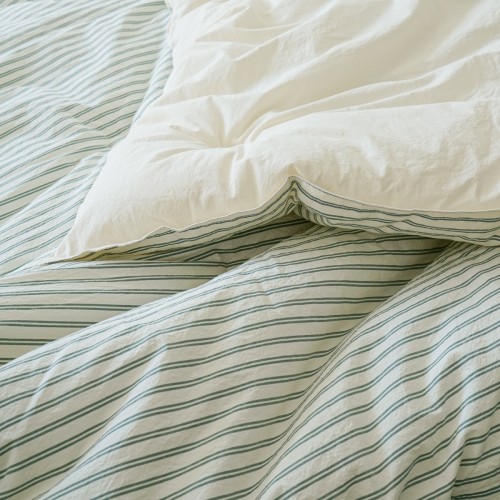 사계절 내내 꿀잠 예약! 80수 순면 차렵이불 딥그린 Q(퀸) 솔직 후기