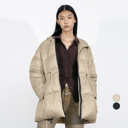 올겨울, 포근함과 스타일을 동시에! 테이즈 여성용 위드 다운 패디드 코트 직접 입어본 후기