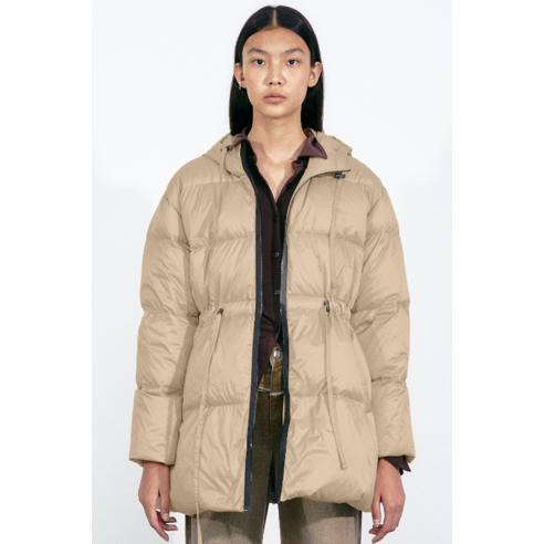 올겨울, 포근함과 스타일을 동시에! 테이즈 여성용 위드 다운 패디드 코트 직접 입어본 후기