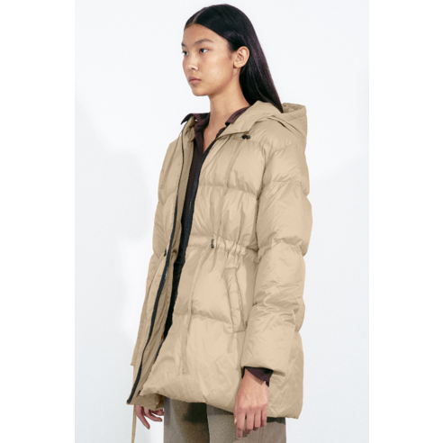 올겨울, 포근함과 스타일을 동시에! 테이즈 여성용 위드 다운 패디드 코트 직접 입어본 후기