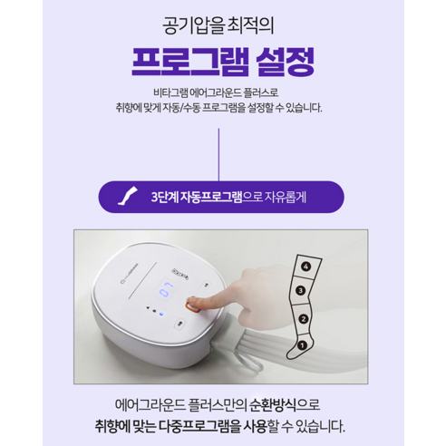 비타그램 에어그라운드 플러스 4방 마사지기, 써보니 정말 대만족! 내 발의 피로 싹~