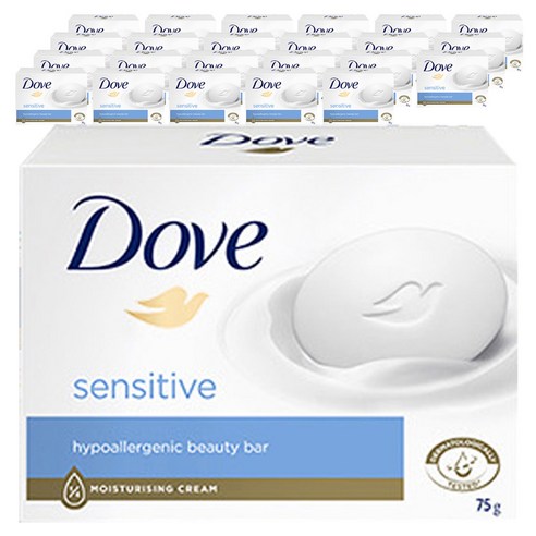민감 피부엔 역시! **도브 센스티브 뷰티 바** 75g 24개입 대용량 솔직 후기