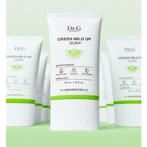 민감 피부 정착템! 닥터지 그린 마일드 업 선 플러스, 직접 써보니…