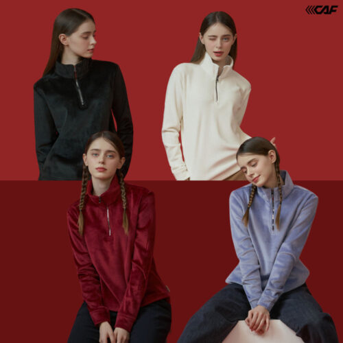 25FW 르까프 여성 포그니티 하프집업 4종세트, 올 가을 겨울 필수템 등극!