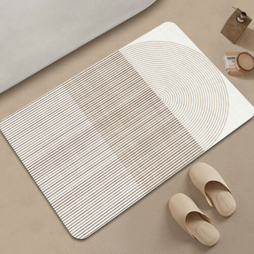 매일 보송보송! 빨아쓰는 규조토발매트, 베이지무드 소프트 스퀘어 발매트 솔직 후기