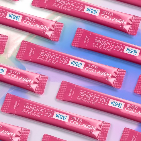 내돈내산 에버콜라겐 타임 비오틴 후기! 이걸로 정착했어요!