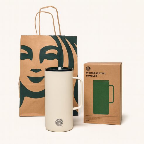 스타벅스 텀블러 추천! SS 시그니처 탱크 503ml 쇼핑백 세트 실사용 후기