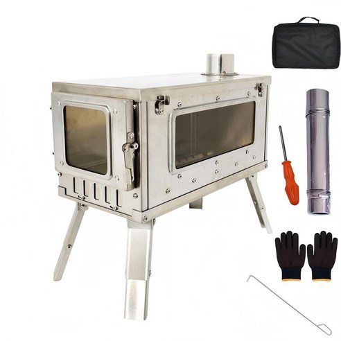 가스통 난로 하나로 우리 집 마당이 아늑한 야외 캠핑장으로! 🔥