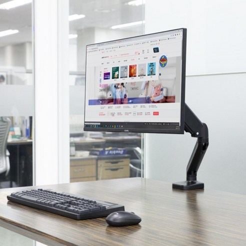 책상 위 마법! 카멜 싱글 모니터암 CA1, 왜 이제야 만났을까?