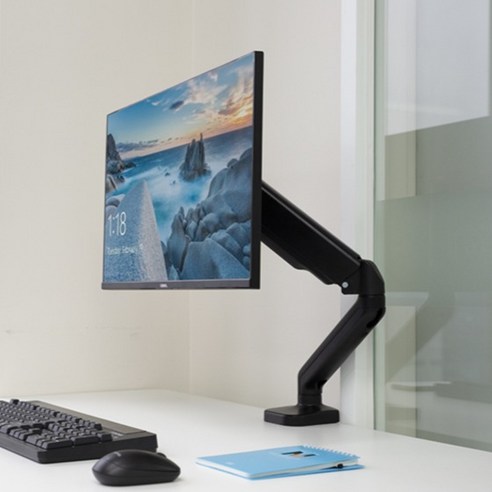 책상 위 마법! 카멜 싱글 모니터암 CA1, 왜 이제야 만났을까?