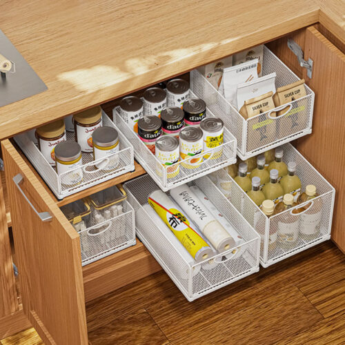 좁은 싱크대 하부장, 슬라이딩 선반으로 깔끔하게 변신! 내돈내산 후기