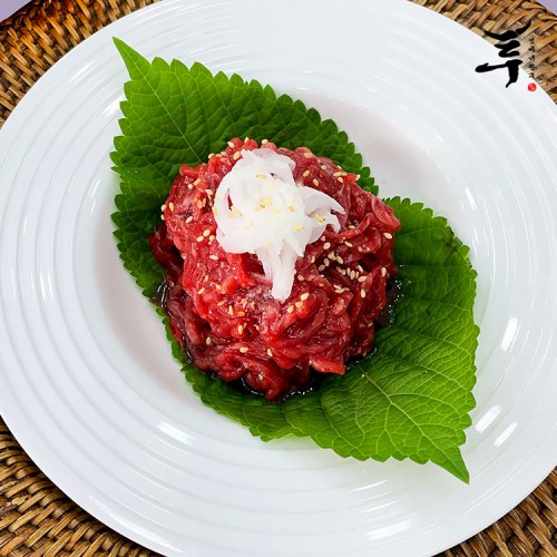 집에서 즐기는 1++ 투뿔 한우 육회, 이 맛 실화야? 엄마네한우 솔직 후기!