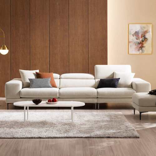 에싸 레노어 4인 소파: 편안함과 스타일, 두 마리 토끼 다 잡았어요!