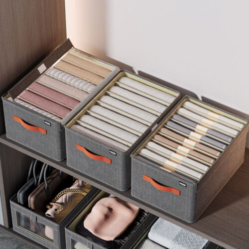 드디어 찾았다! 투명 덮개형 옷정리함으로 완성하는 깔끔한 옷장