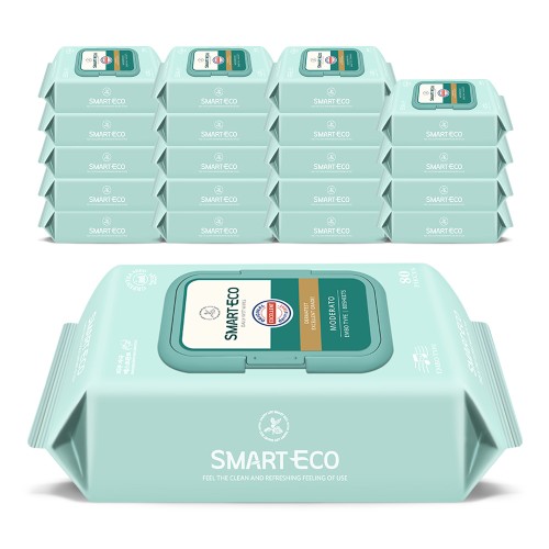 대용량 저자극 끝판왕! 스마트에코 모데라토 물티슈, 우리 아이 안심 물티슈로 추천해요!