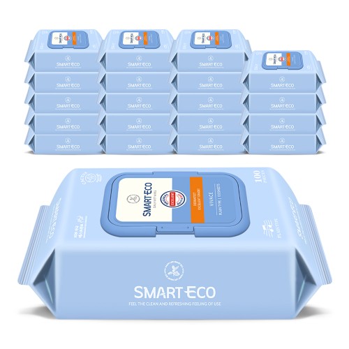 대용량 저자극 끝판왕! 스마트에코 모데라토 물티슈, 우리 아이 안심 물티슈로 추천해요!