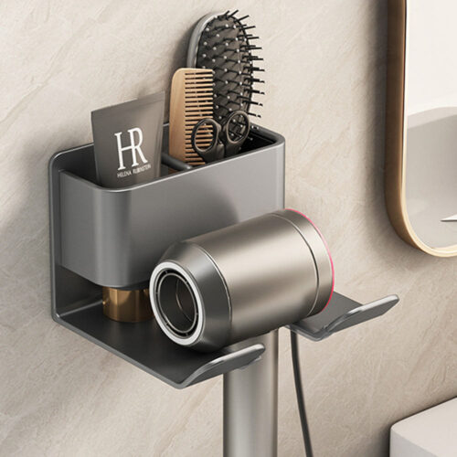 우리 집 욕실의 품격을 높여줄, 무타공 수납형 드라이기거치대 솔직 후기!