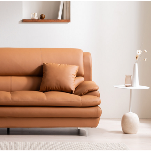 우리 집 거실이 갤러리로 변신? 삼익가구 에클레르 프리미엄 3인용 가죽 소파 솔직 후기!