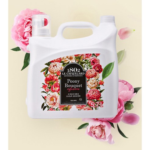 르샤트라1802 섬유유연제 피오니부케향: 옷에서 꽃내음이 솔솔~ 인생템 등극!